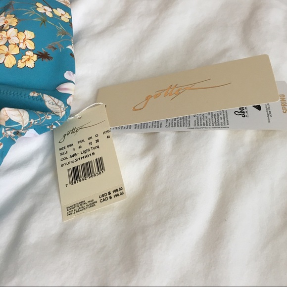 Gottex slimming halter one-piece swimsuit - NWT - Picture 5 of 6